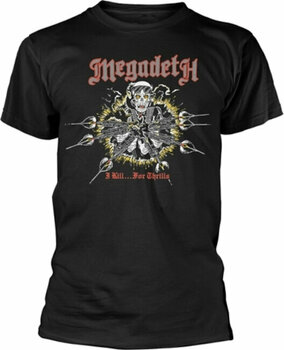 T-shirt Megadeth T-shirt Kill For Thrills Black L - 1