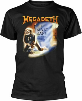Shirt Megadeth Shirt Mary Jane Unisex Black M - 1