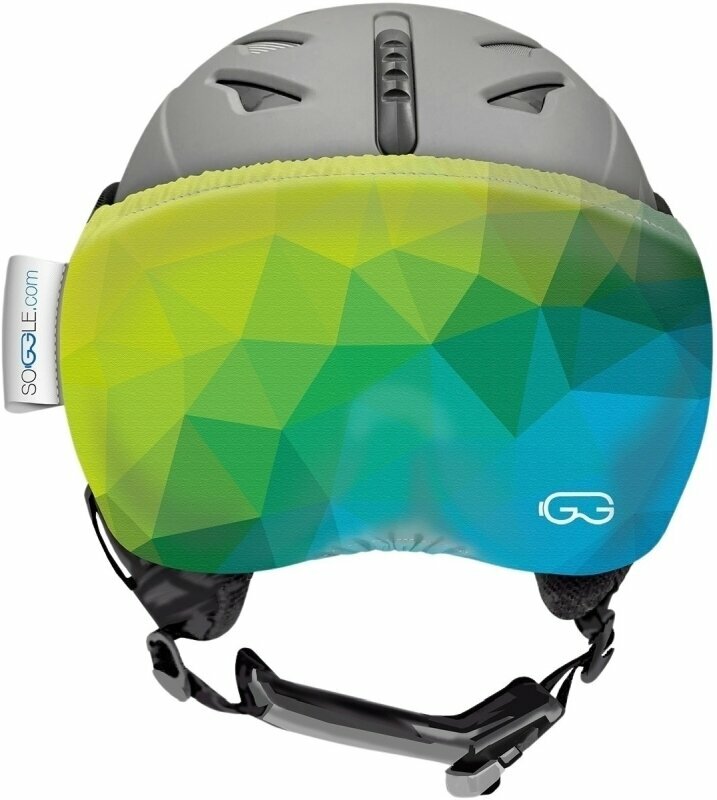 Pokrowiec na okulary narciarskie Soggle Vizor Cover Structure Male Pokrowiec na okulary narciarskie