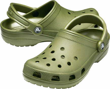 Buty żeglarskie unisex Crocs Classic Clog Army Green 45-46 - 1