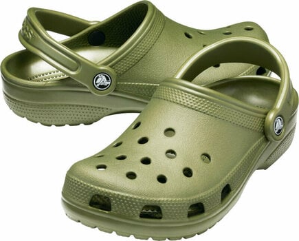 Buty żeglarskie unisex Crocs Classic Clog Army Green 48-49 - 1