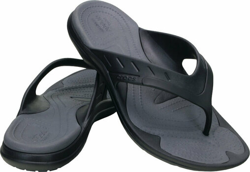 Унисекс обувки Crocs MODI Sport Flip Black/Graphite 45-46 - 1
