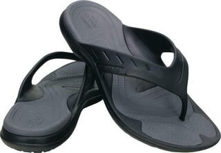 Calzado para barco Crocs MODI Sport Flip Chanclas Black/Graphite 48-49