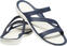 Womens Sailing Shoes Crocs Swiftwater Sandal Navy/White 37-38