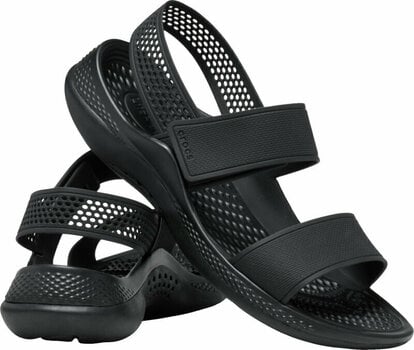 Damenschuhe Crocs LiteRide 360 Sandal Black 38-39 - 1