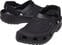 Muške cipele za jedrenje Crocs Yukon Vista II LR Clog Black/Slate Grey 41-42