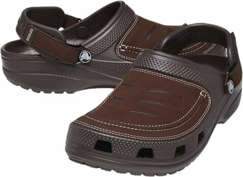 Мъжки обувки Crocs Yukon Vista II LR Clog Espresso/Mushroom 43-44 - 1