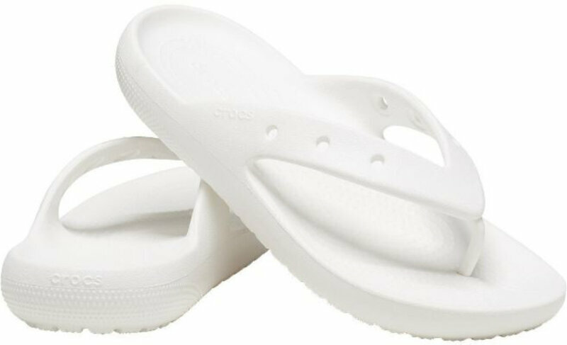 Unisex Schuhe Crocs Classic Flip V2 White 45-46