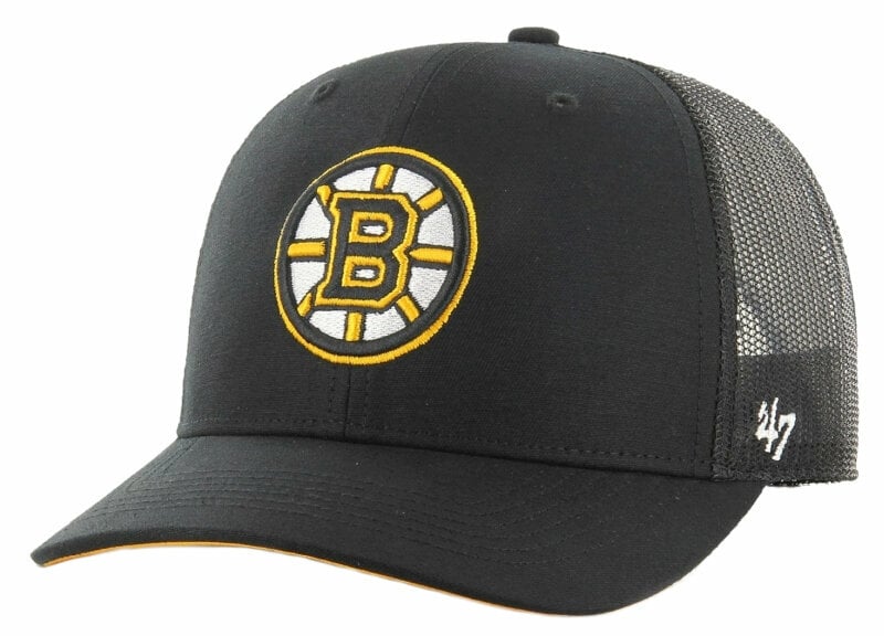 Hockeypet Boston Bruins NHL '47 Ballpark Trucker Black Hockeypet