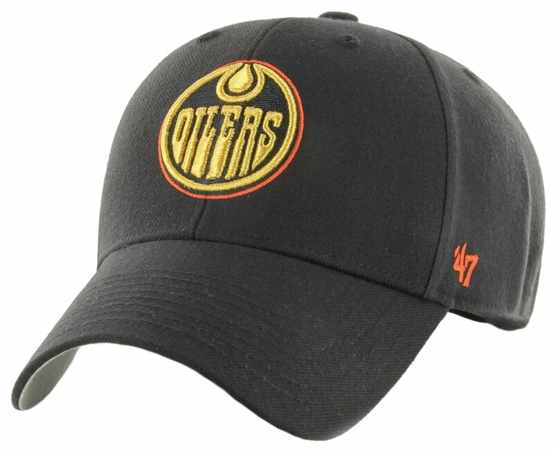 Șapcă Edmonton Oilers NHL '47 MVP Metallic Snap Black 56-61 cm Șapcă
