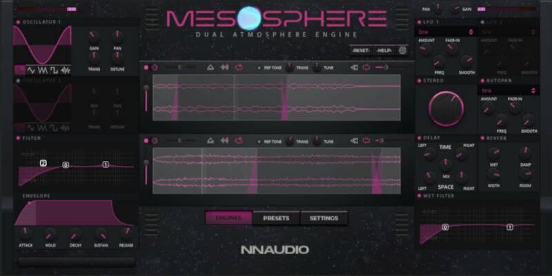 Complemento de efectos New Nation Mesosphere - Dual Atmosphere Engine Complemento de efectos (Producto digital)