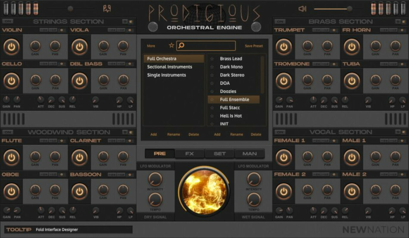 Software de estúdio de instrumentos VST New Nation Prodigious - Orchestral Engine (Produto digital)