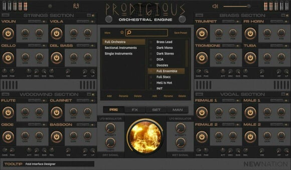 Logiciel de studio Instruments virtuels New Nation Prodigious - Orchestral Engine (Produit numérique) - 1