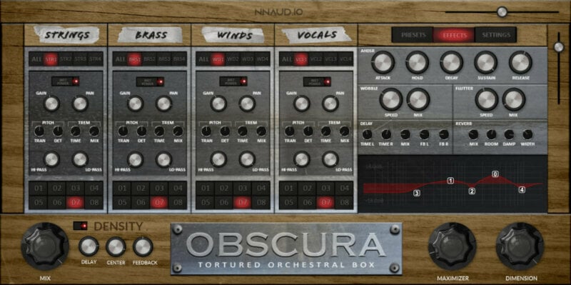 VST Instrument Studio programvara New Nation Obscura - Tortured Orchestral Box (Digital produkt)