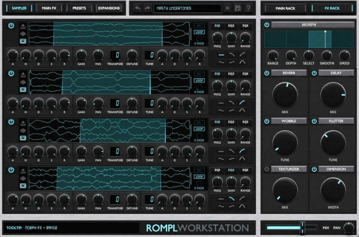 Studio software plug-in effect New Nation Rompl Workstation (Digitaal product)