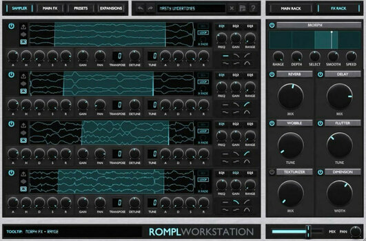 Studio software plug-in effect New Nation Rompl Workstation (Digitaal product) - 1