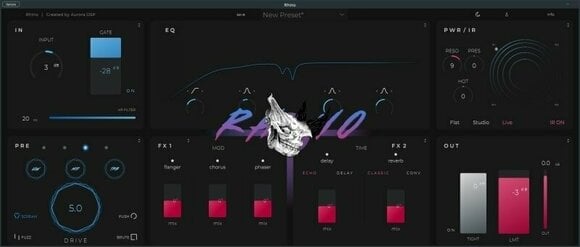 Studio software plug-in effect Aurora DSP Rhino (Digitaal product) - 1