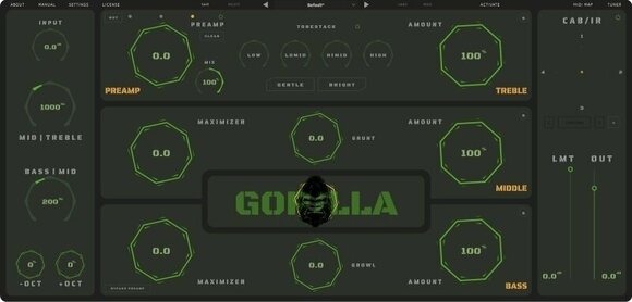 Logiciel de studio Plugins d'effets Aurora DSP Gorilla (Produit numérique) - 1