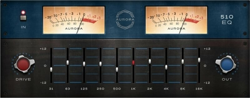 Logiciel de studio Plugins d'effets Aurora DSP 510EQ (Produit numérique)