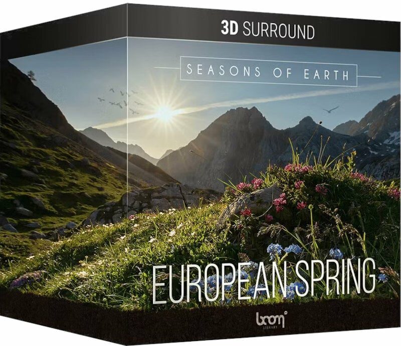 Bibliothèques de sons pour sampler BOOM Library Seasons of Earth Euro Spring Surround (Produit numérique)