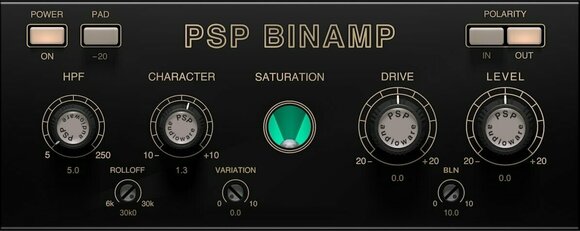 Logiciel de studio Plugins d'effets PSP AUDIOWARE PSP BinAmp (Produit numérique) - 1