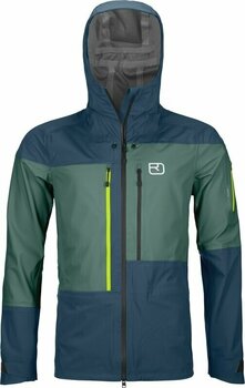 Ski Jacket Ortovox 3L Guardian Shell Jacket M Deep Ocean XL - 1