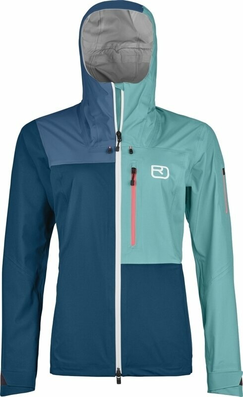 Casaco de esqui Ortovox 3L Ortler Jacket W Petrol Blue XS