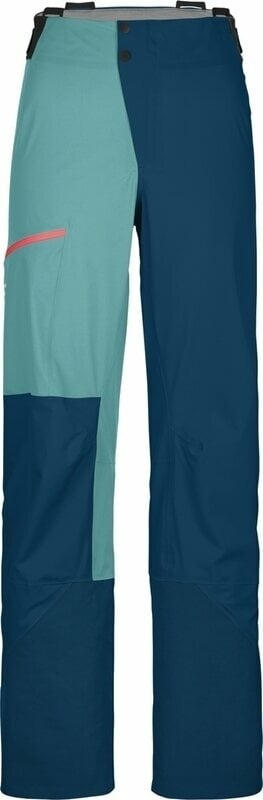 Smučarske hlače Ortovox 3L Ortler Pants W Petrol Blue XS