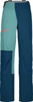 Smučarske hlače Ortovox 3L Ortler Pants W Petrol Blue S - 1