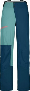Ski Hose Ortovox 3L Ortler Pants W Petrol Blue L Ski Hose - 1
