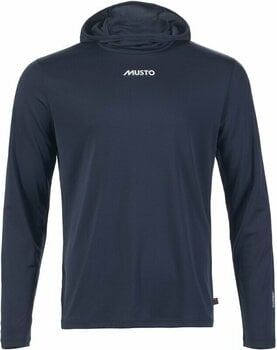 Sweatshirt Musto Evolution Sunblock Hoodie mit Kapuze Navy M - 1