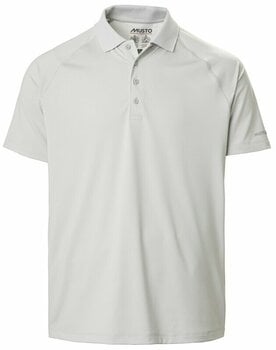 T-Shirt Musto Evolution Sunblock SS Polo 2.0 T-Shirt Platinum S - 1