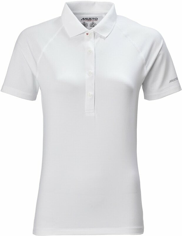 Shirt Musto Evolution Sunblock SS Polo 2.0 FW Shirt White 8