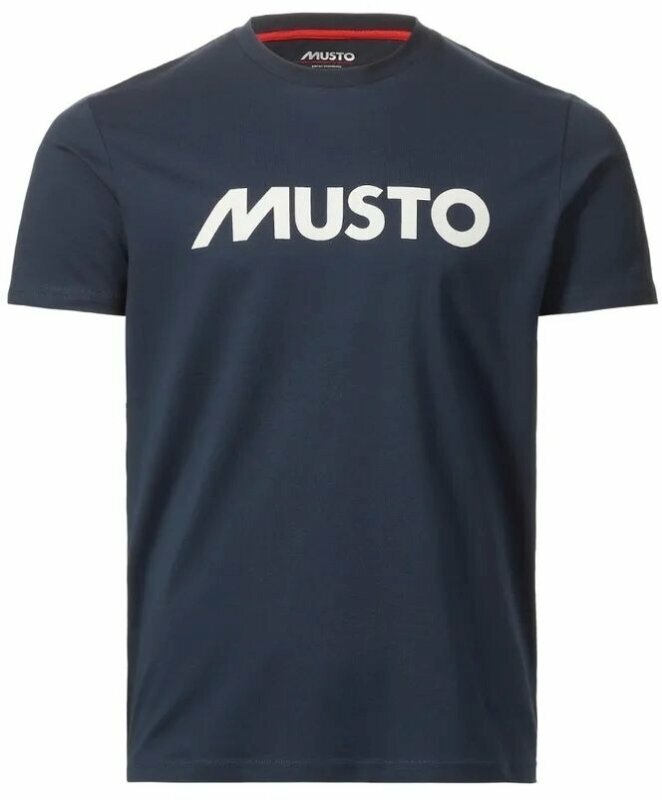 Tričko Musto Essentials Logo Tričko Navy L