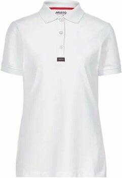 T-Shirt Musto W Essentials Pique Polo T-Shirt White 10 - 1