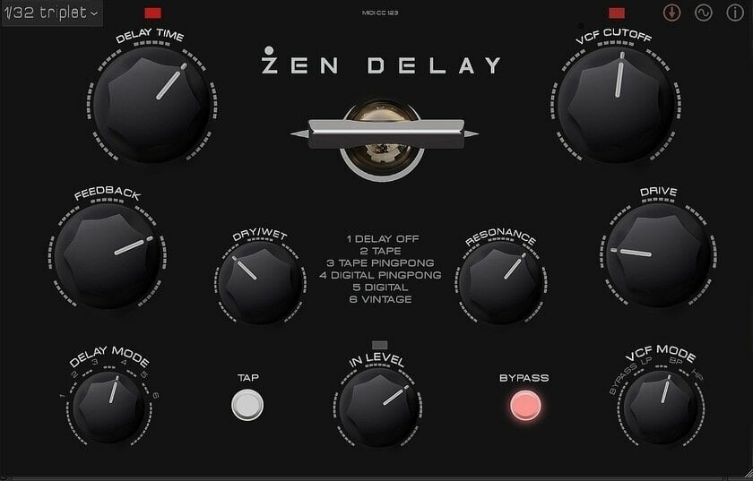 Logiciel de studio Plugins d'effets LIQUID SKY Liquid Sky Zen Delay (Produit numérique)