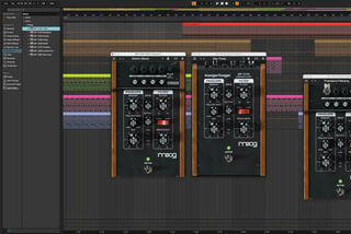 Effect Plug-In MOOG MoogerFooger Software MF-101S Low Pass Filter (Digital product)