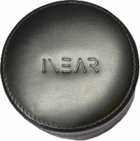 Hörlursfodral InEar Hörlursfodral Leather Case Black