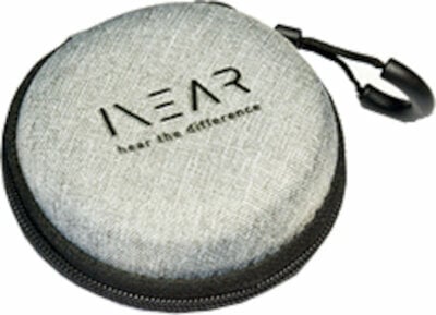 Headphone case
 InEar Headphone case Zipper Case Grey