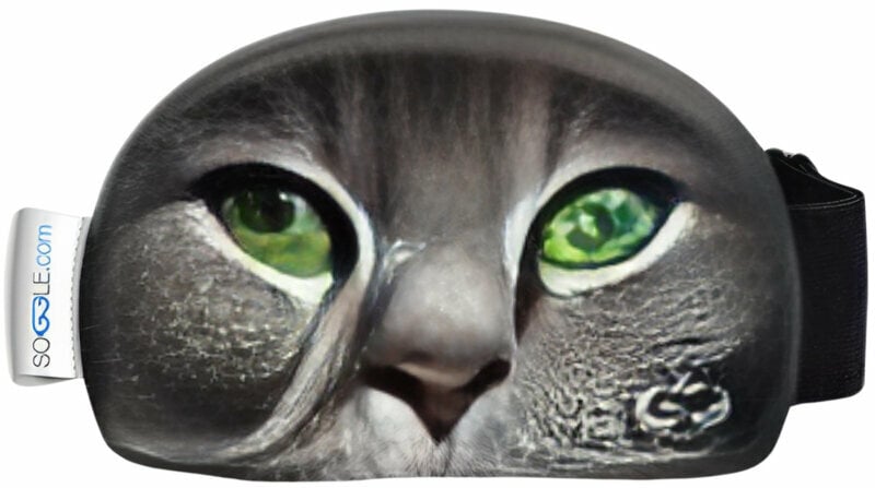Hiihtolasien kotelo Soggle Goggle Protection Eyes Cat Hiihtolasien kotelo