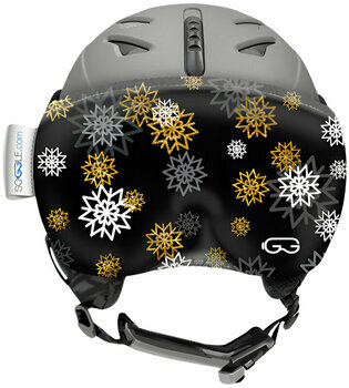 Ski Goggle Case Soggle Vizor Protection Black Ski Goggle Case - 1