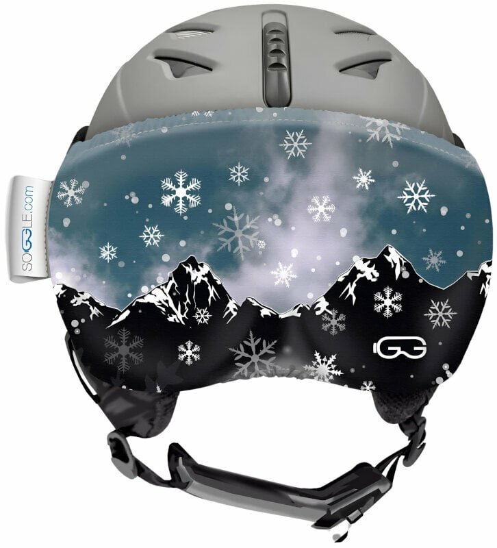 Estuche para gafas de esquí Soggle Vizor Protection Mountains Estuche para gafas de esquí