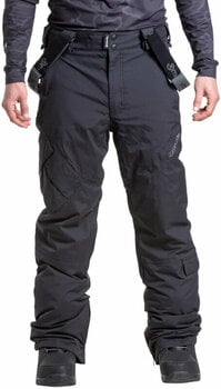 Smučarske hlače Meatfly Ghost SNB & Ski Pants Black S - 1
