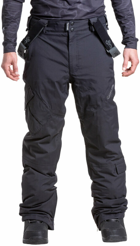 Pantalones de esquí Meatfly Ghost SNB & Ski Pants Black L Pantalones de esquí