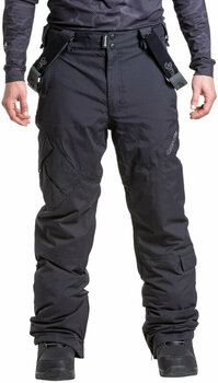 Smučarske hlače Meatfly Ghost SNB & Ski Pants Black L - 1