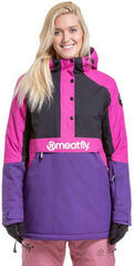 Kurtka narciarska Meatfly Aiko Womens SNB and Ski Jacket Petunia/Black S Kurtka narciarska