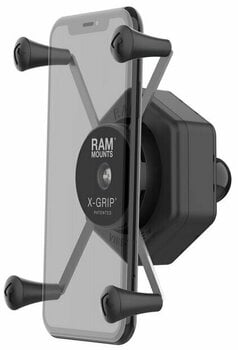 Motorcycle Holder / Case Ram Mounts X-Grip Phone Holder with Ball & Vibe-Safe Adapter Large - 1
