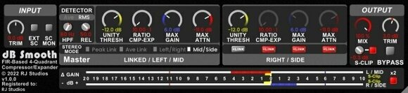 Tonstudio-Software Plug-In Effekt Raising Jake Studios dB Smooth (Digitales Produkt) - 1