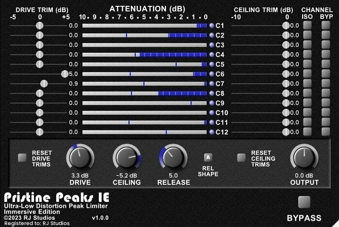 Tonstudio-Software Plug-In Effekt Raising Jake Studios Pristine Peaks IE (Digitales Produkt)