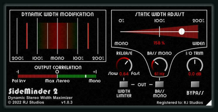 Tonstudio-Software Plug-In Effekt Raising Jake Studios SideMinder 2 (Digitales Produkt)